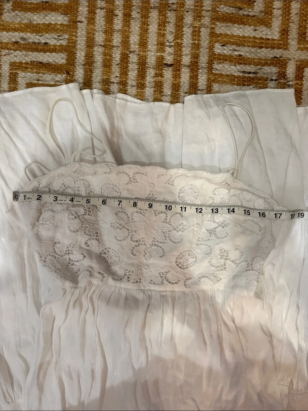 Oysho White Midi Sundress - Picture 10 of 10